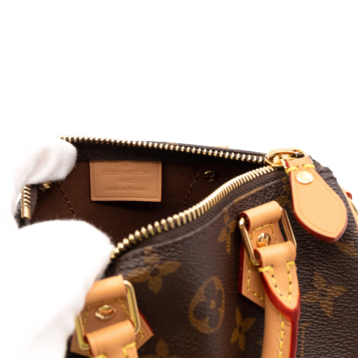 Louis-vuitton Nano Speedy Monogram