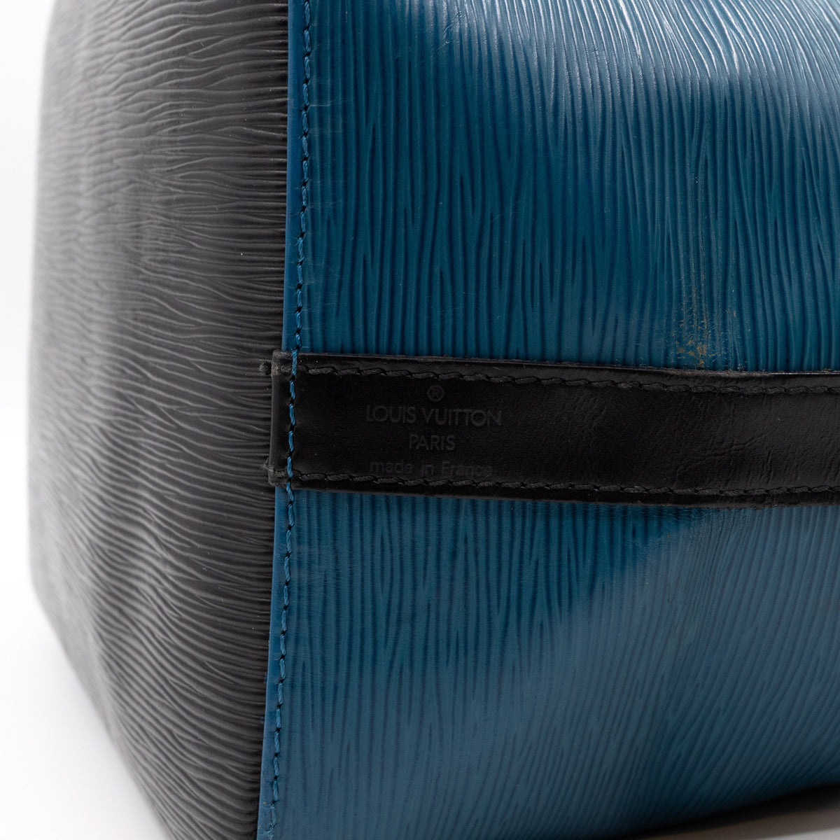 Louis-vuitton Petit Noe Epi Leather Blue & Black