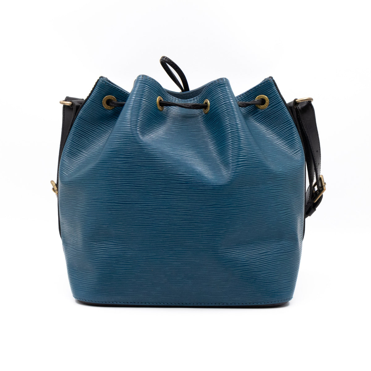 Louis-vuitton Petit Noe Epi Leather Blue & Black