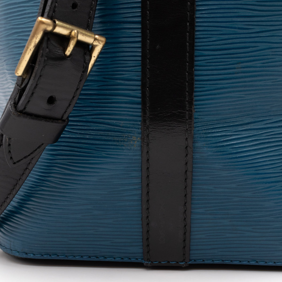 Louis-vuitton Petit Noe Epi Leather Blue & Black