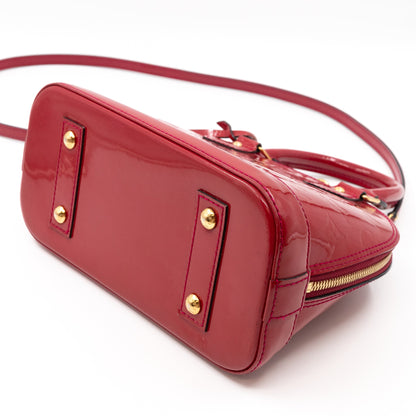 Louis-vuitton Alma BB Vernis Indian Rose