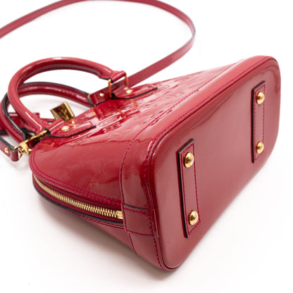 Louis-vuitton Alma BB Vernis Indian Rose