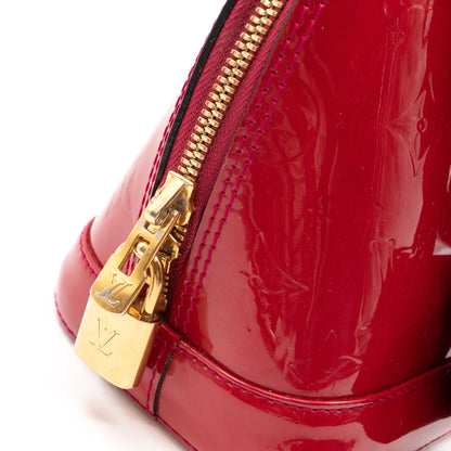 Louis-vuitton Alma BB Vernis Indian Rose