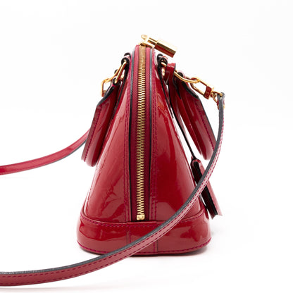 Louis-vuitton Alma BB Vernis Indian Rose