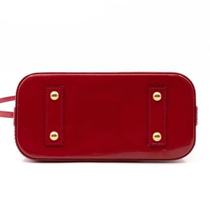 Louis-vuitton Alma BB Vernis Indian Rose