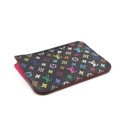 Louis-vuitton Key Pouch Multicolore Black