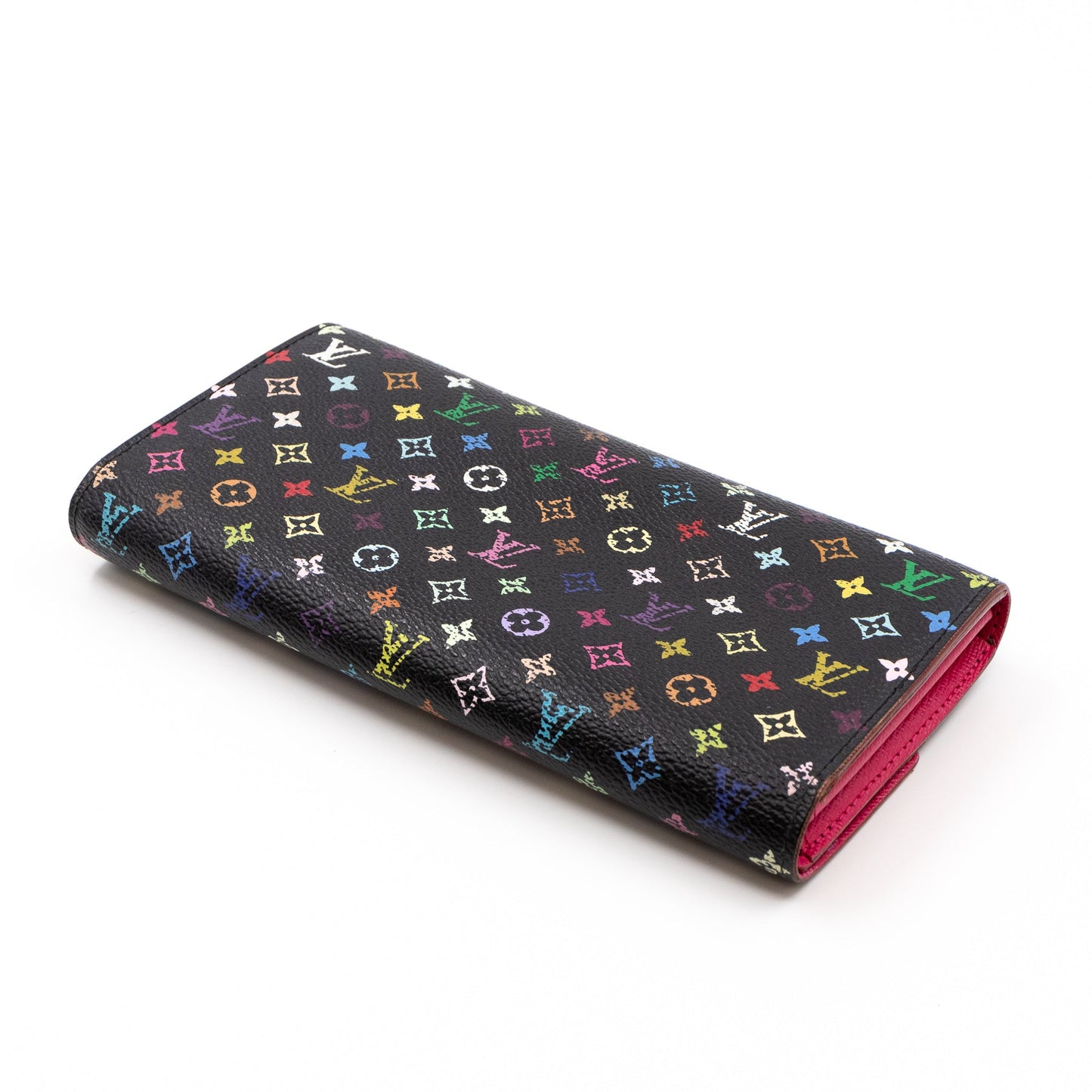 Louis-vuitton Sarah Wallet Multicolore Black