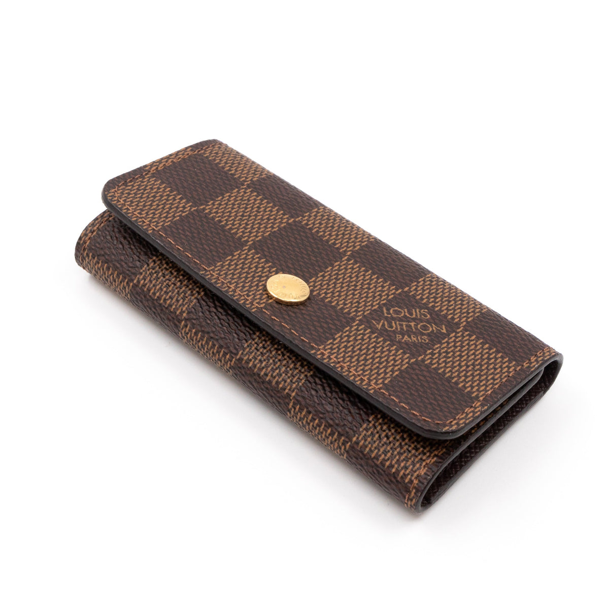 Louis-vuitton 4-Key Holder Damier Ebene
