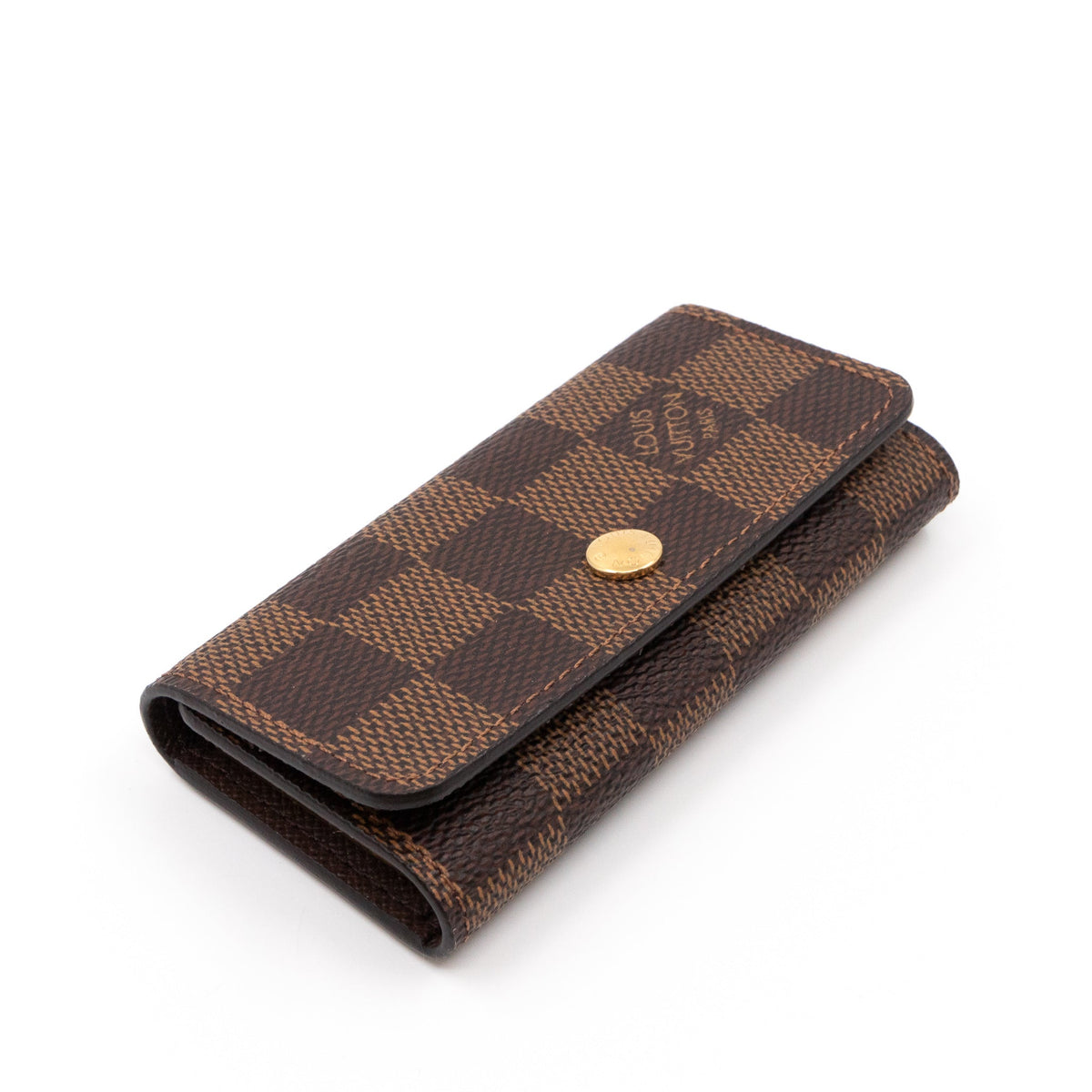 Louis-vuitton 4-Key Holder Damier Ebene