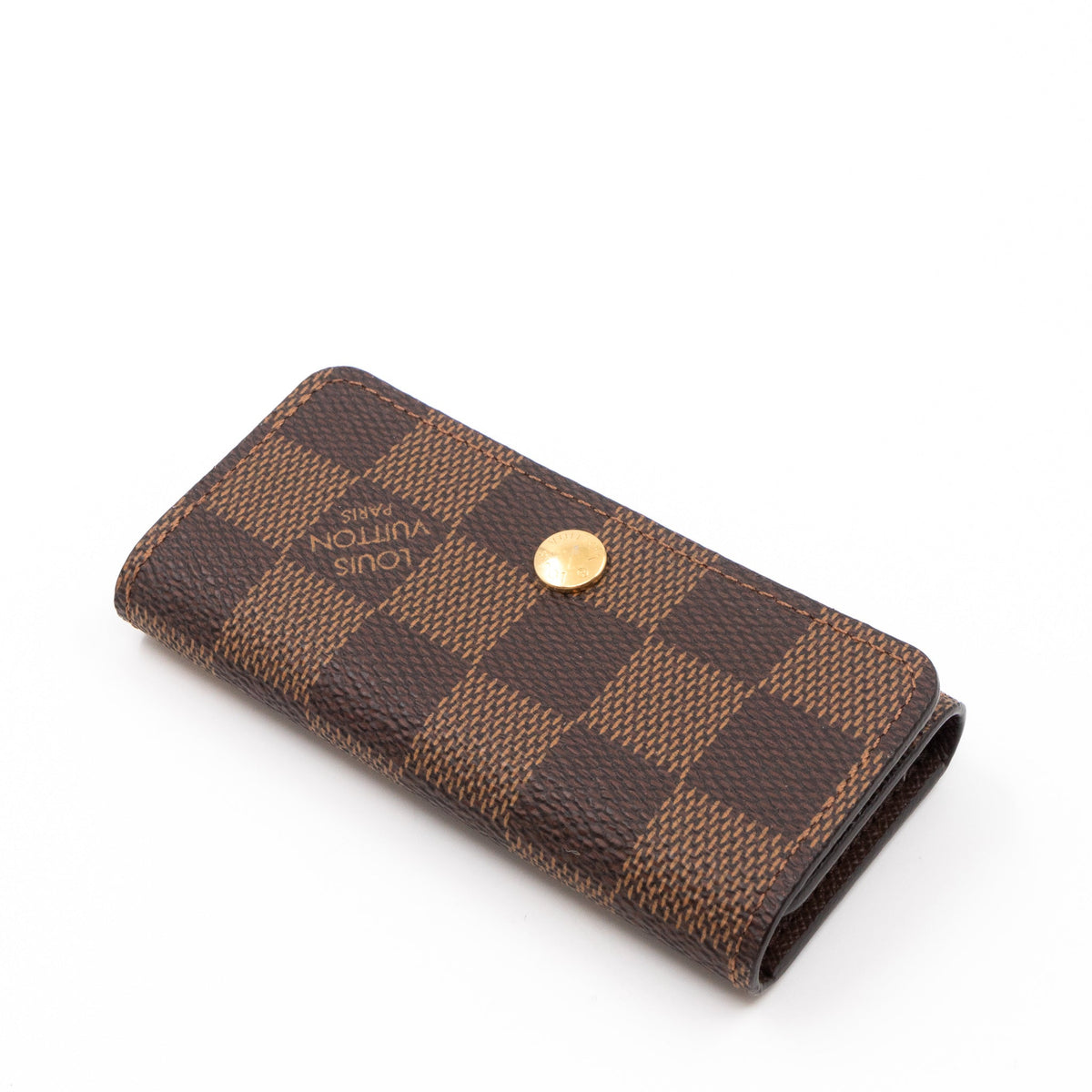 Louis-vuitton 4-Key Holder Damier Ebene
