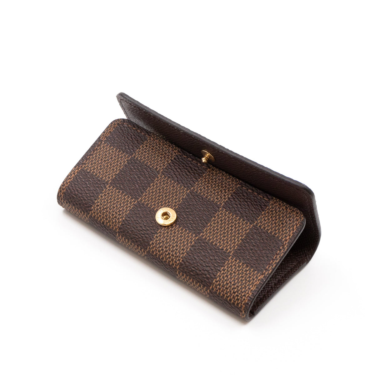 Louis-vuitton 4-Key Holder Damier Ebene