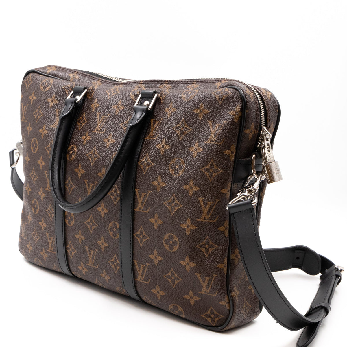 Louis-vuitton Porte-Documents Voyage PM Monogram Macassar
