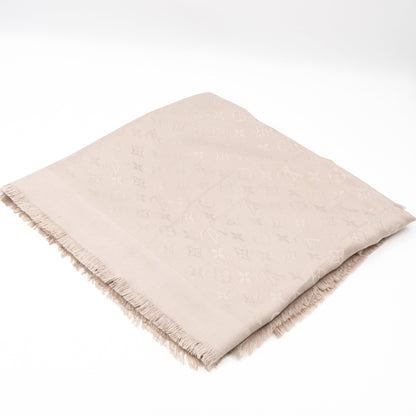 Louis-vuitton Monogram Shawl Greige
