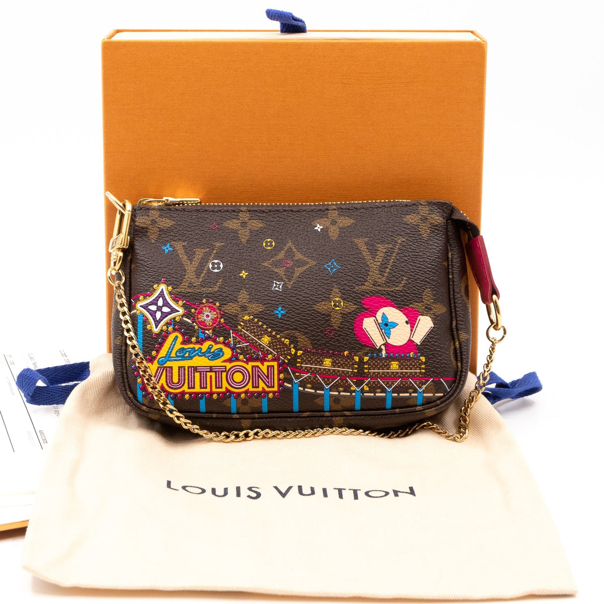 Louis-vuitton Mini Pochette Accessoires Monogram Vivienne Holiday