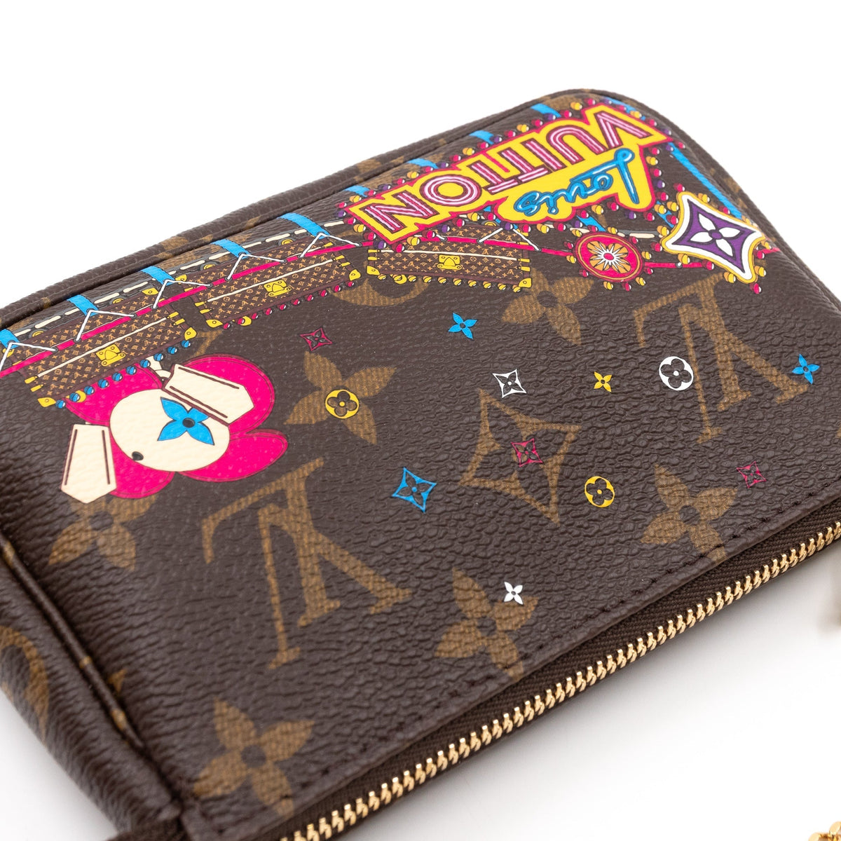 Louis-vuitton Mini Pochette Accessoires Monogram Vivienne Holiday
