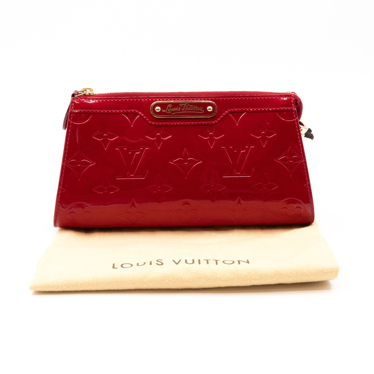 Louis-vuitton Trousse MM Vernis Pomme d'Amour
