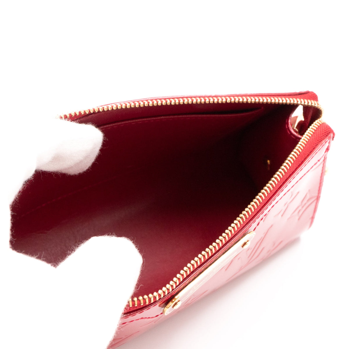 Louis-vuitton Trousse MM Vernis Pomme d'Amour