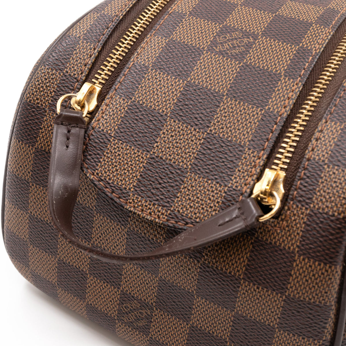 Louis-vuitton Dopp Kit Toilet Pouch Damier Ebene