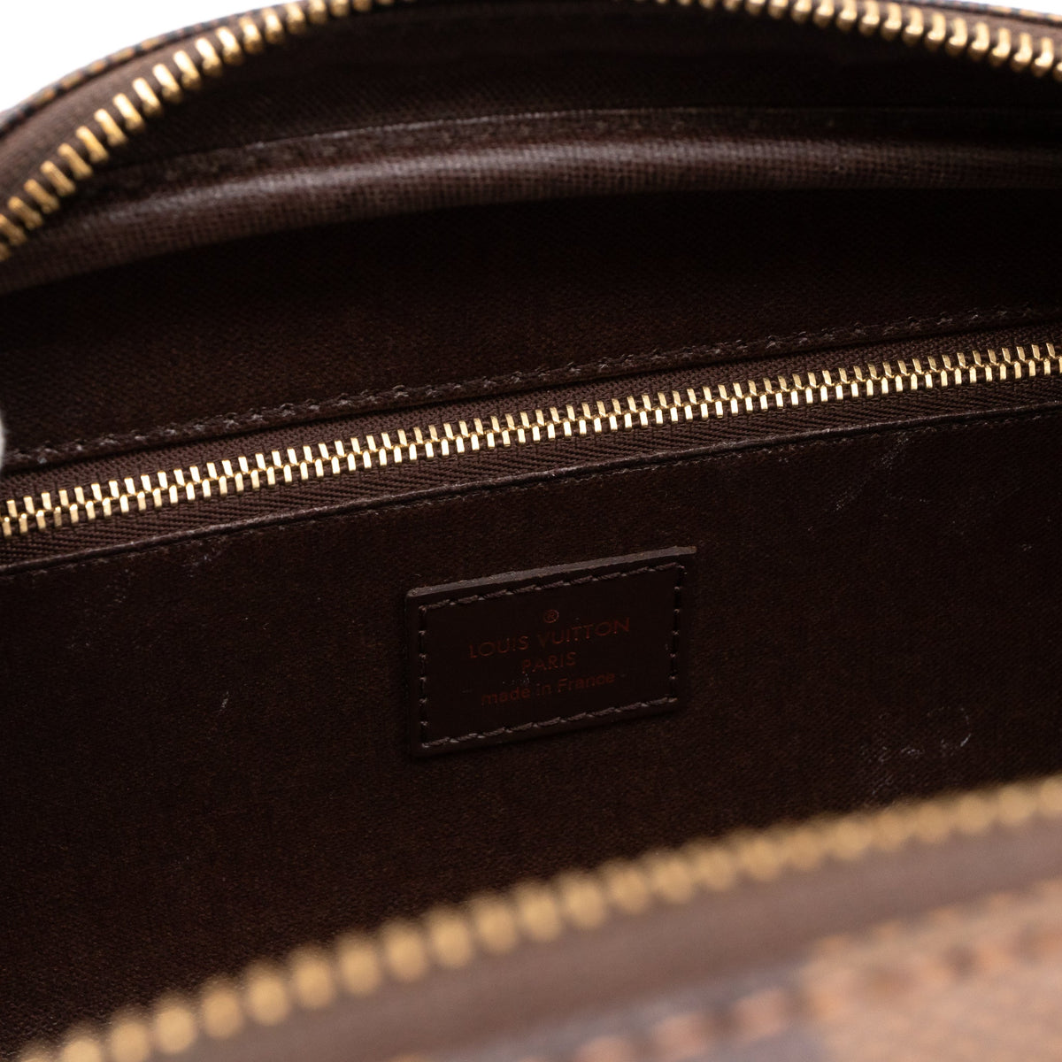 Louis-vuitton Dopp Kit Toilet Pouch Damier Ebene