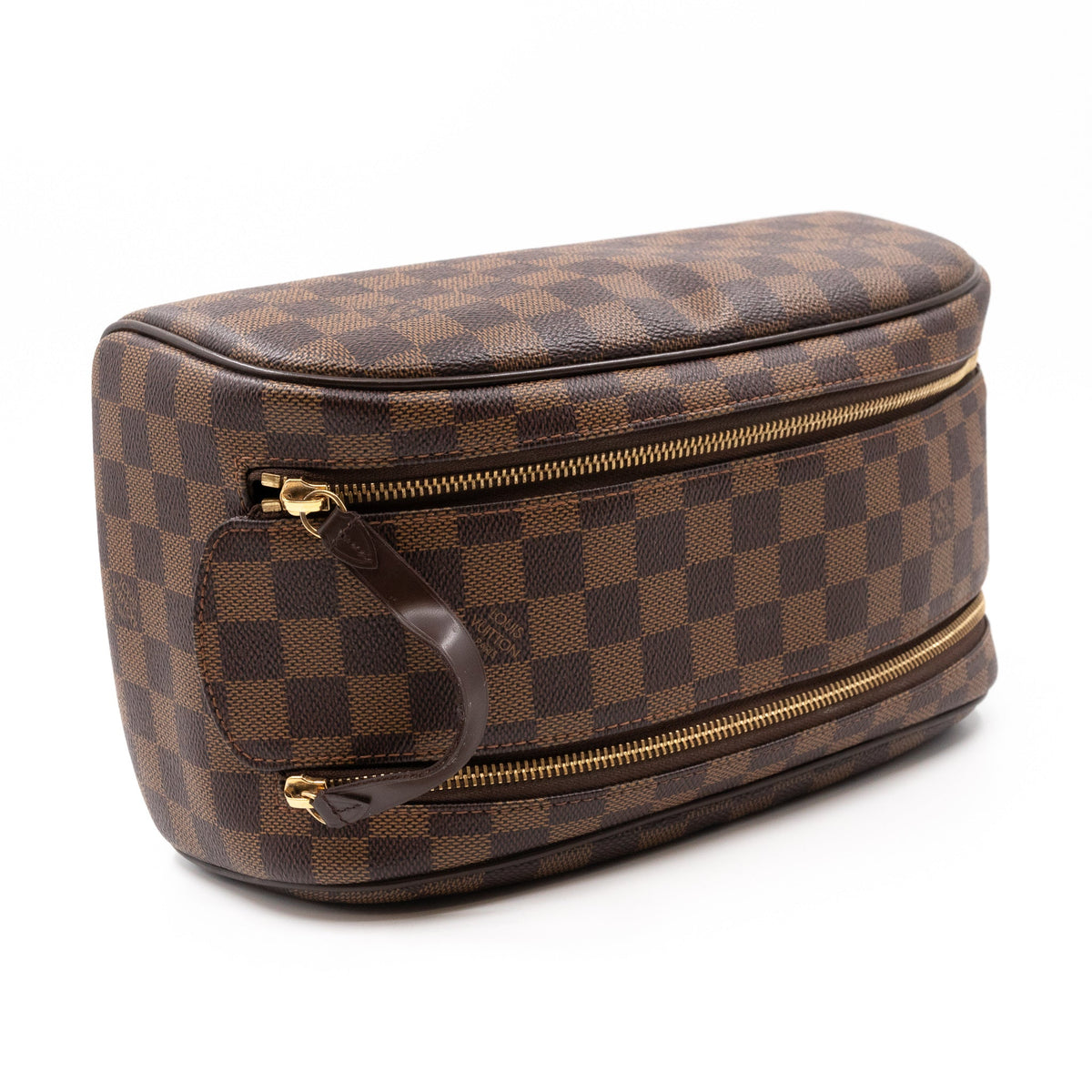 Louis-vuitton Dopp Kit Toilet Pouch Damier Ebene