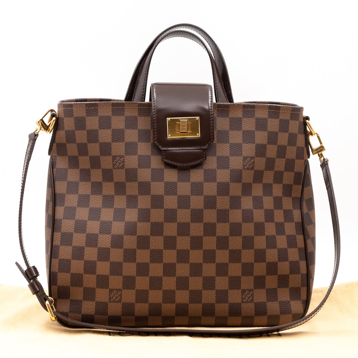 Louis-vuitton Cabas Rosebery Damier Ebene