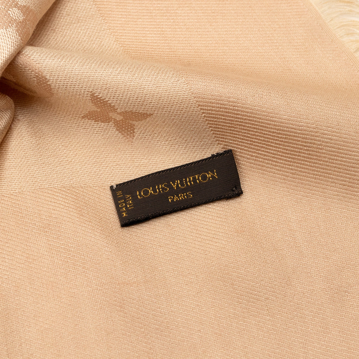 Louis-vuitton Monogram Shawl Beige