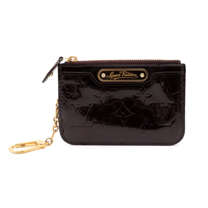 Louis-vuitton Key Pouch Vernis Amarante