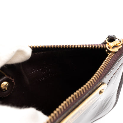 Louis-vuitton Key Pouch Vernis Amarante