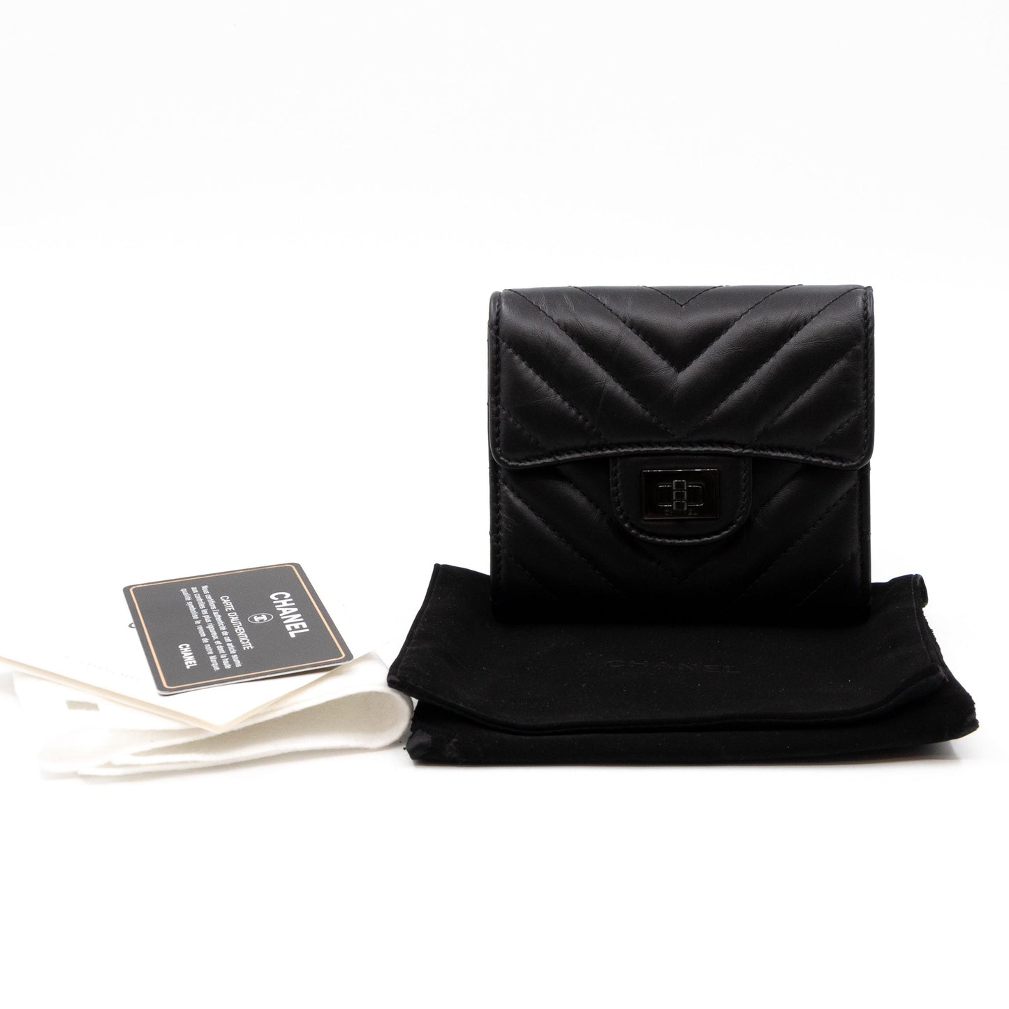 Small Classic Flap Wallet Reissue 2.55 So Black