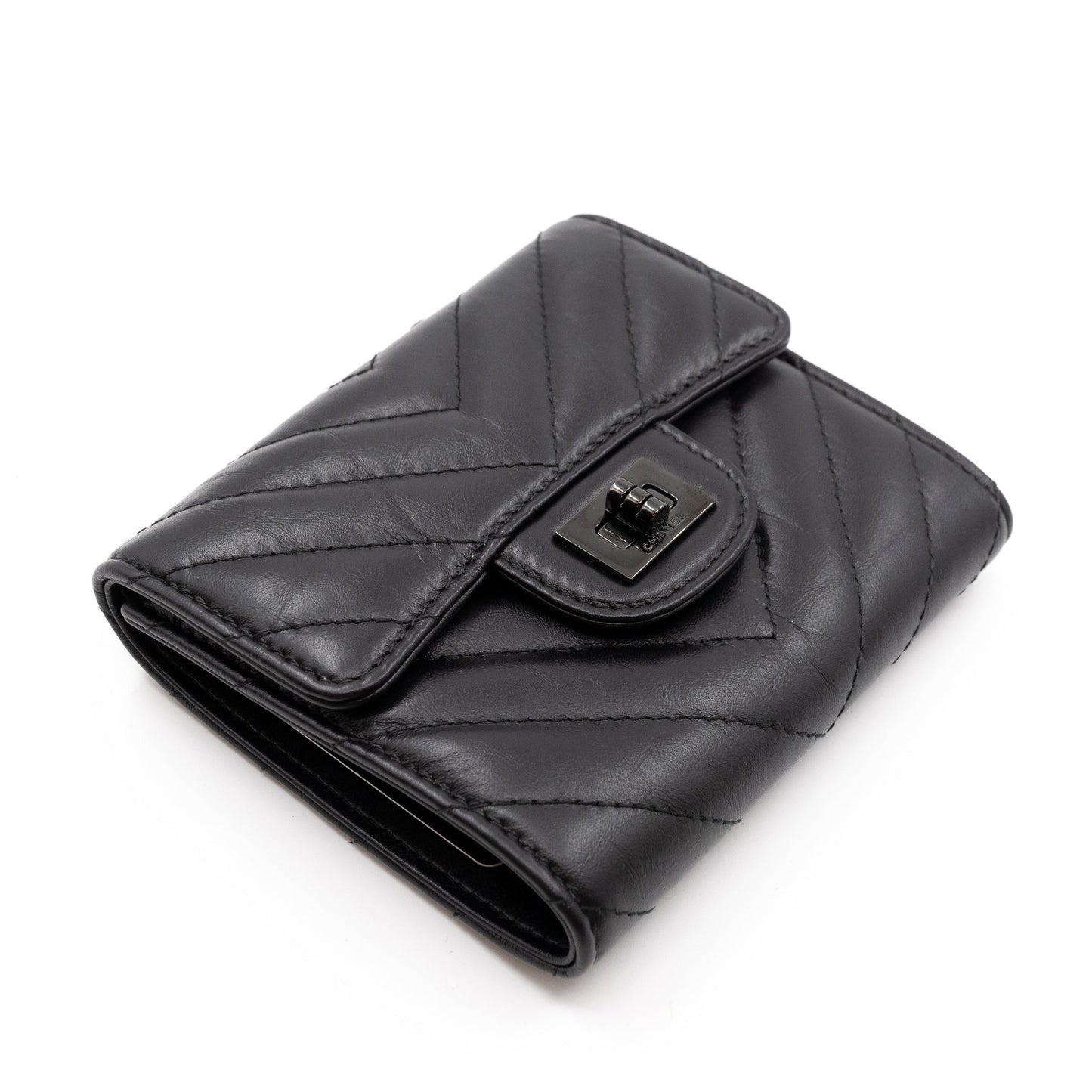 Small Classic Flap Wallet Reissue 2.55 So Black