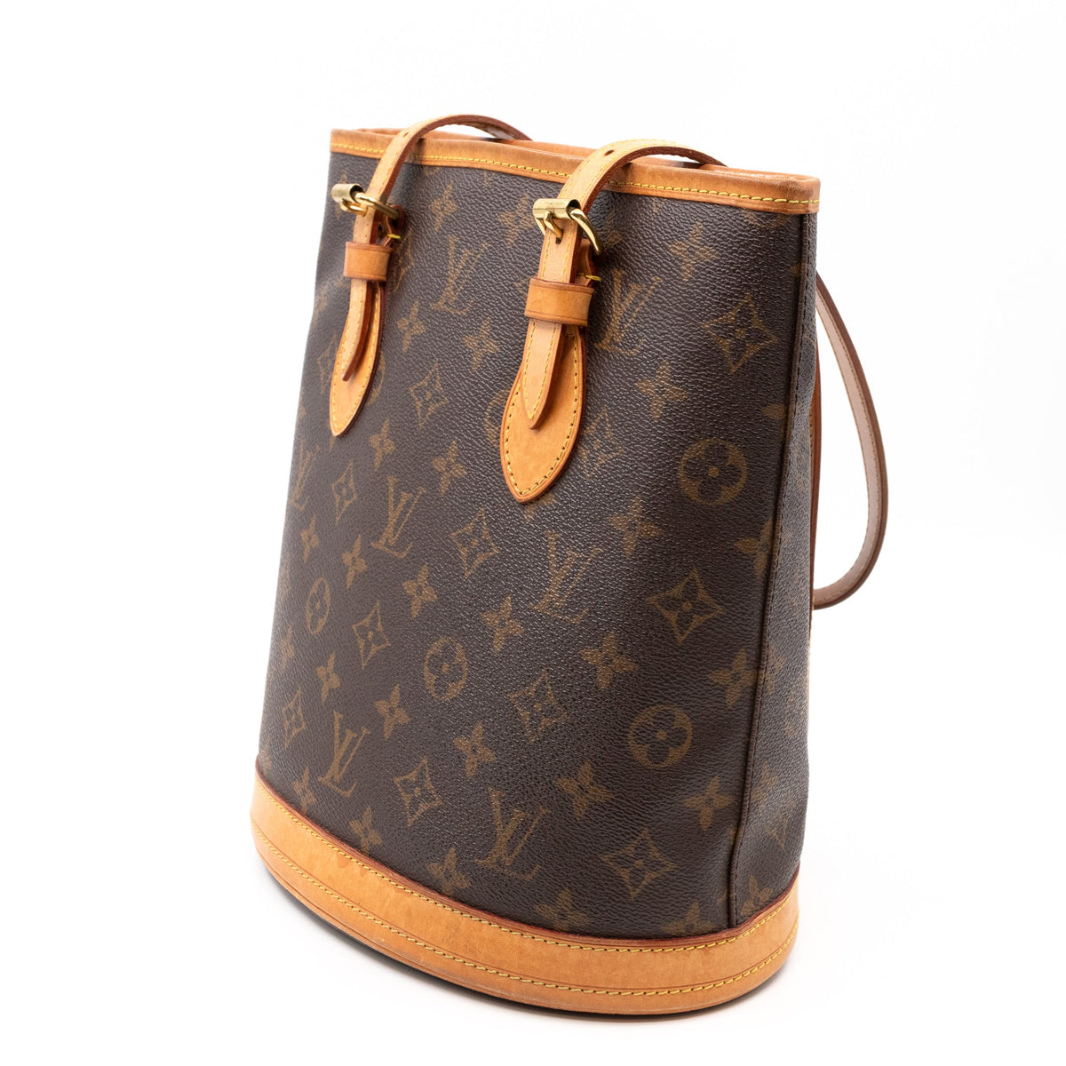 Louis-vuitton Petit Bucket Monogram with Pochette
