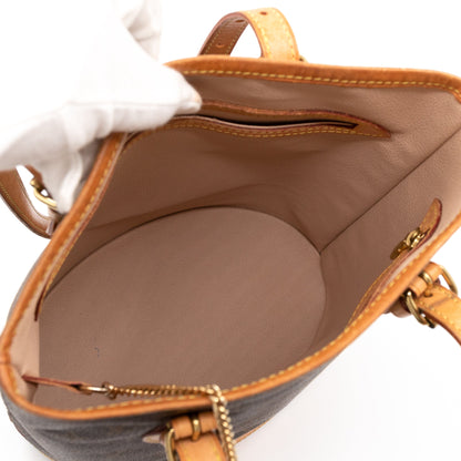 Louis-vuitton Petit Bucket Monogram with Pochette
