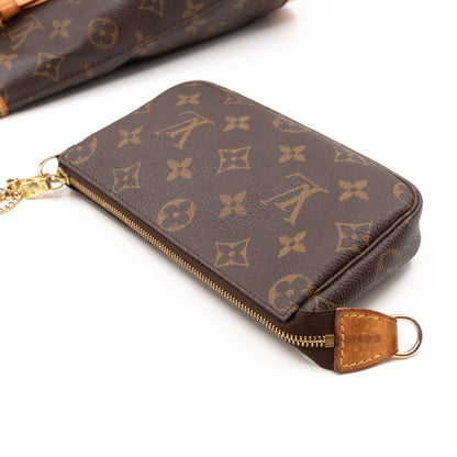 Louis-vuitton Petit Bucket Monogram with Pochette