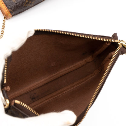 Louis-vuitton Petit Bucket Monogram with Pochette