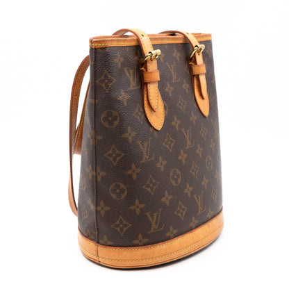 Louis-vuitton Petit Bucket Monogram with Pochette