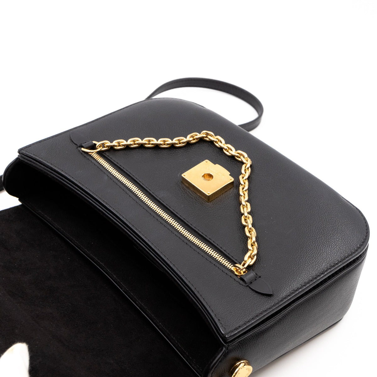 Louis-vuitton Very Messenger Monogram Leather Black
