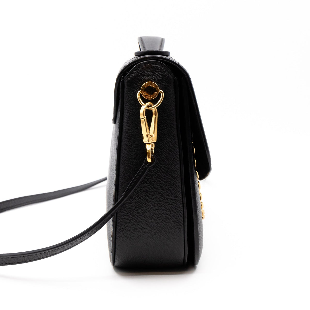 Louis-vuitton Very Messenger Monogram Leather Black