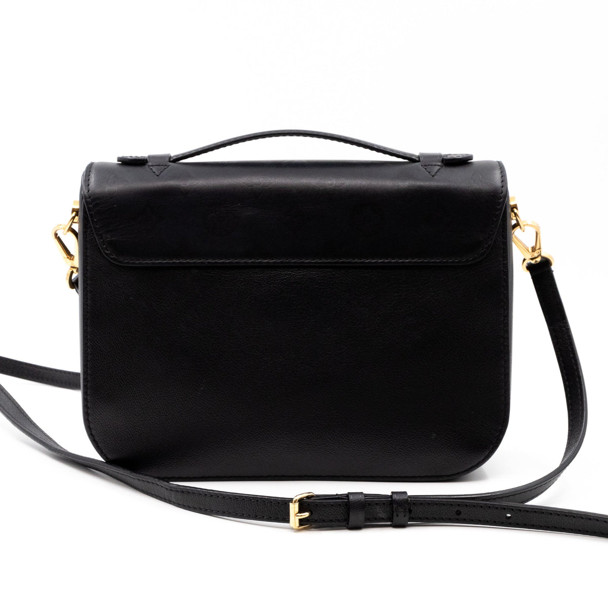 Louis-vuitton Very Messenger Monogram Leather Black