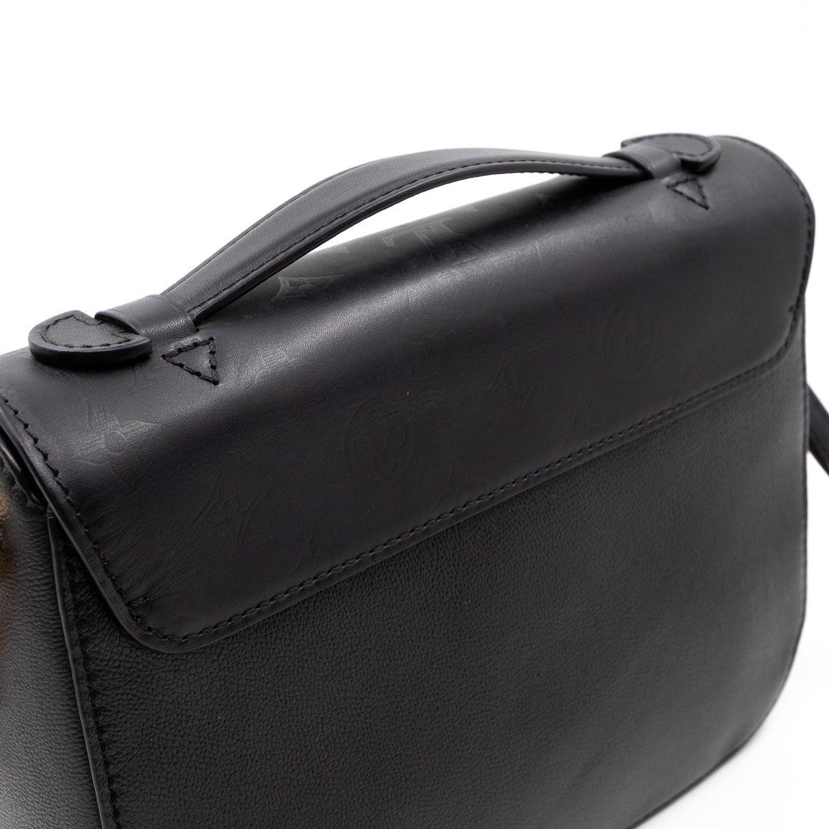 Louis-vuitton Very Messenger Monogram Leather Black