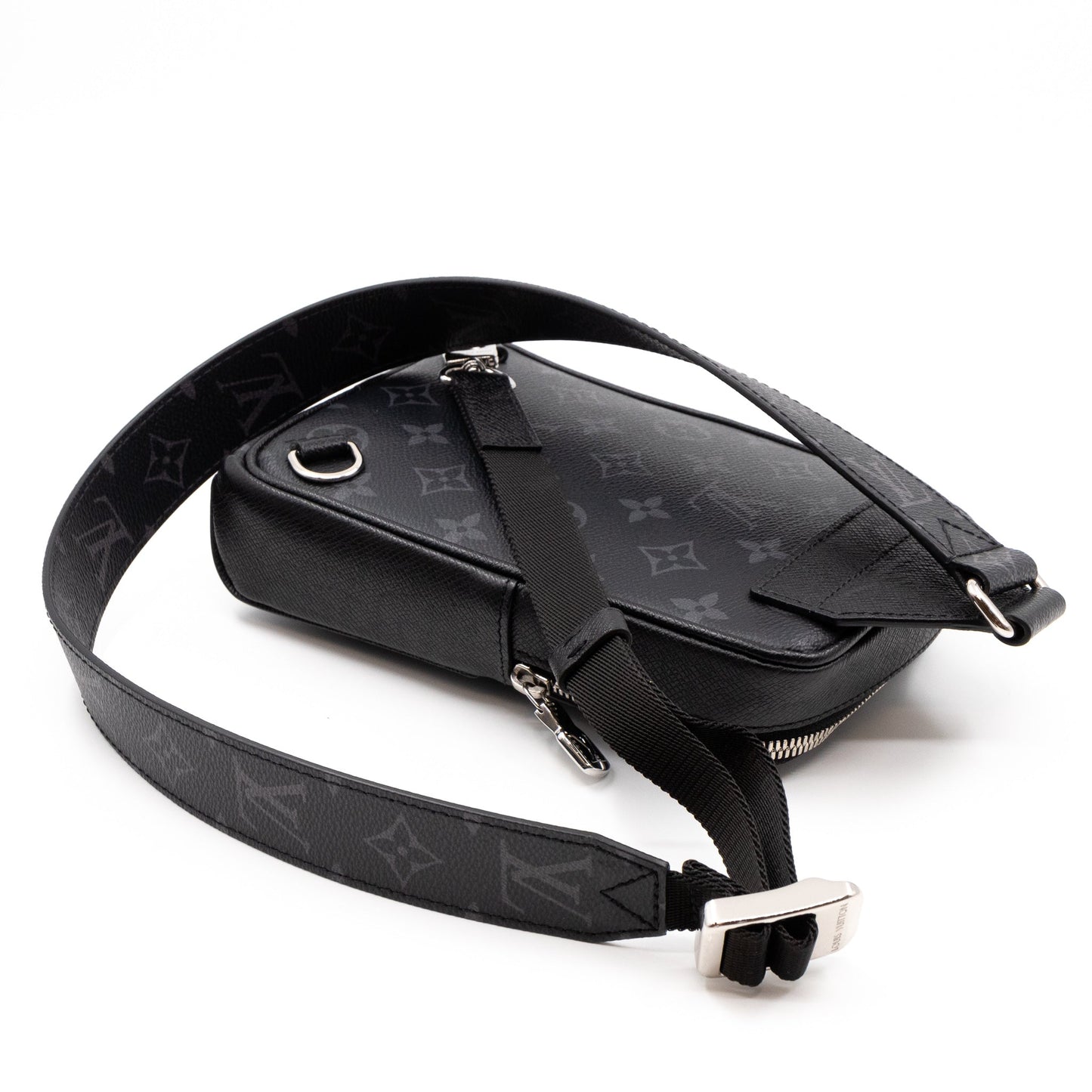 Louis-vuitton Outdoor Slingbag Taigarama Black