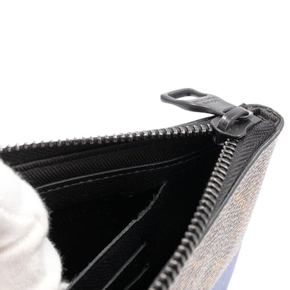 Louis-vuitton Zipped Pouch MM Monogram Logo Story
