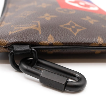 Louis-vuitton Zipped Pouch MM Monogram Logo Story