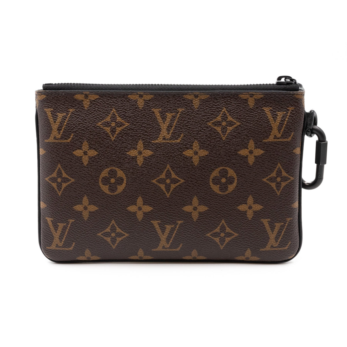 Louis-vuitton Zipped Pouch MM Monogram Logo Story