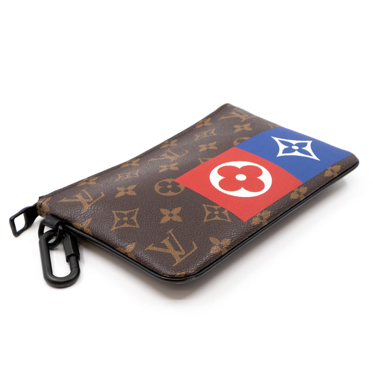 Louis-vuitton Zipped Pouch MM Monogram Logo Story