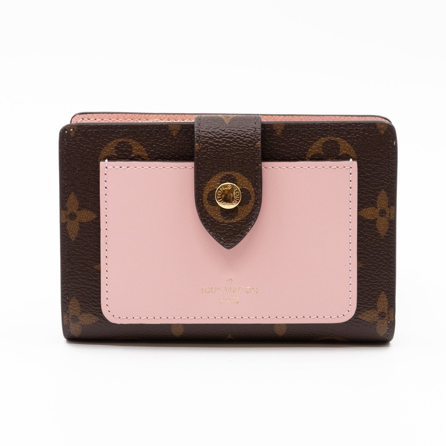 Louis-vuitton Juliette Wallet Monogram Rose Ballerine