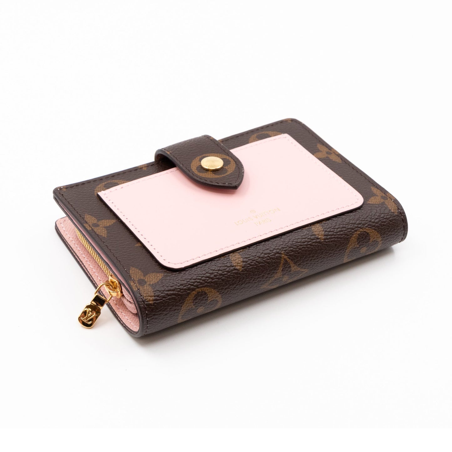 Louis-vuitton Juliette Wallet Monogram Rose Ballerine