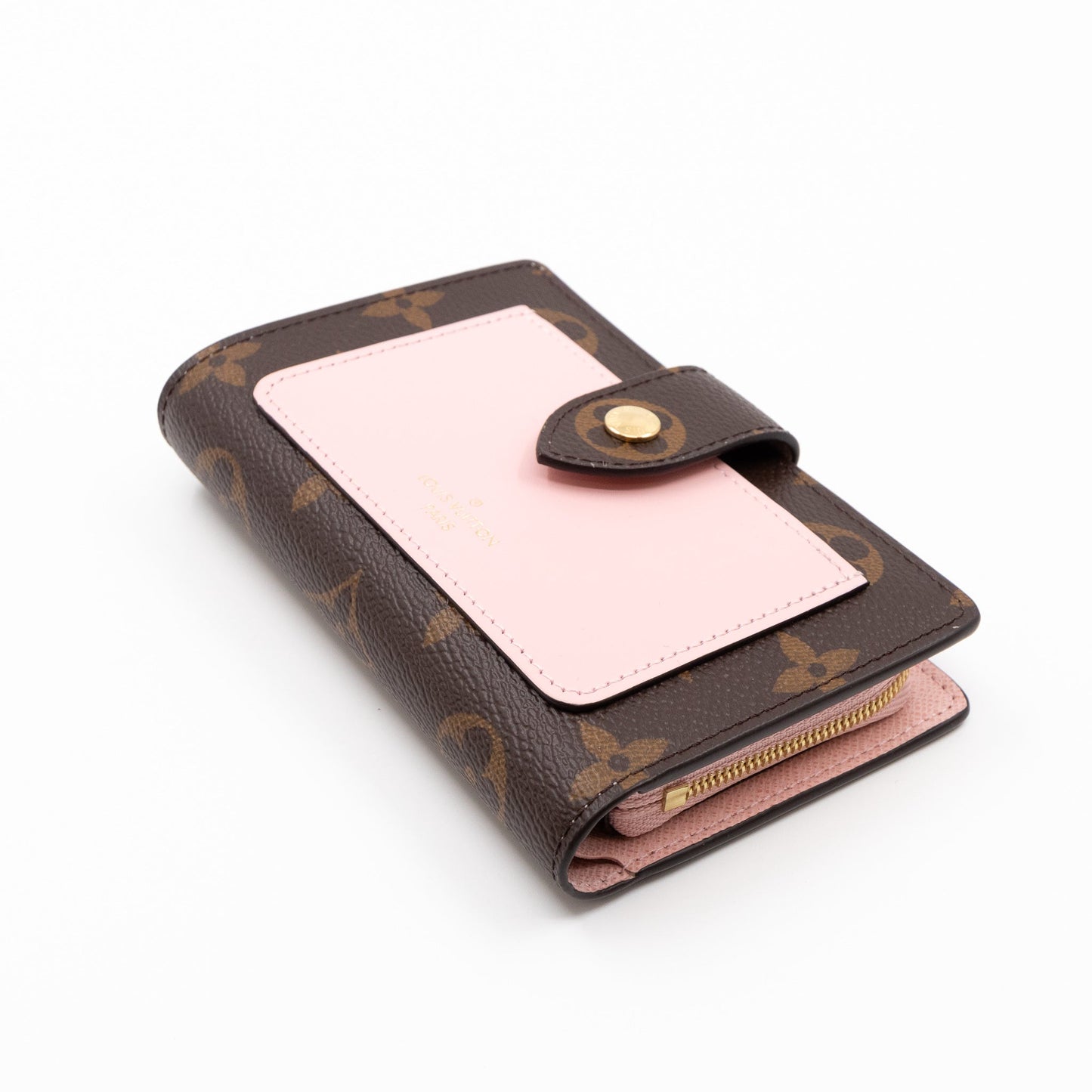Louis-vuitton Juliette Wallet Monogram Rose Ballerine