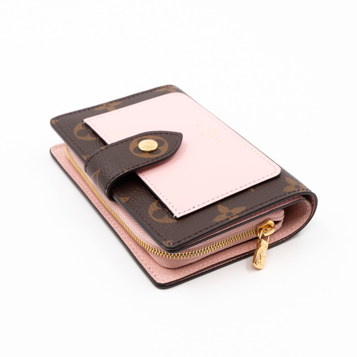 Louis-vuitton Juliette Wallet Monogram Rose Ballerine
