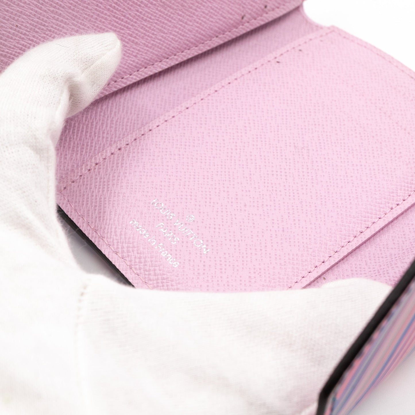 Louis-vuitton Victorine Wallet Epi Tropical Blue Rose