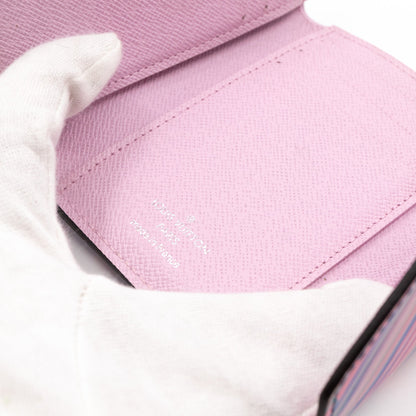 Louis-vuitton Victorine Wallet Epi Tropical Blue Rose